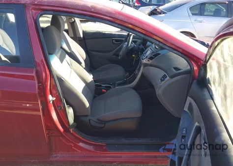 2016 Hyundai Elantra Se from USA, damaged, VIN 5NPDH4AE9GH744544